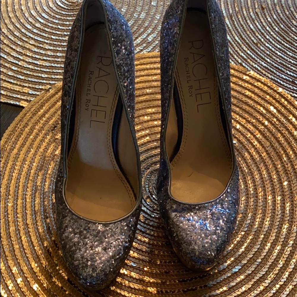 Sequin Heels